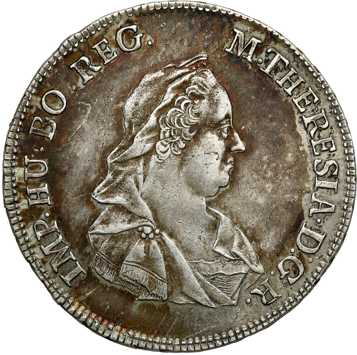 Austria. Maria Teresa (1740-1780). Żeton pamiątkowy uzdrowienie Marii Teresy z ospy 1767